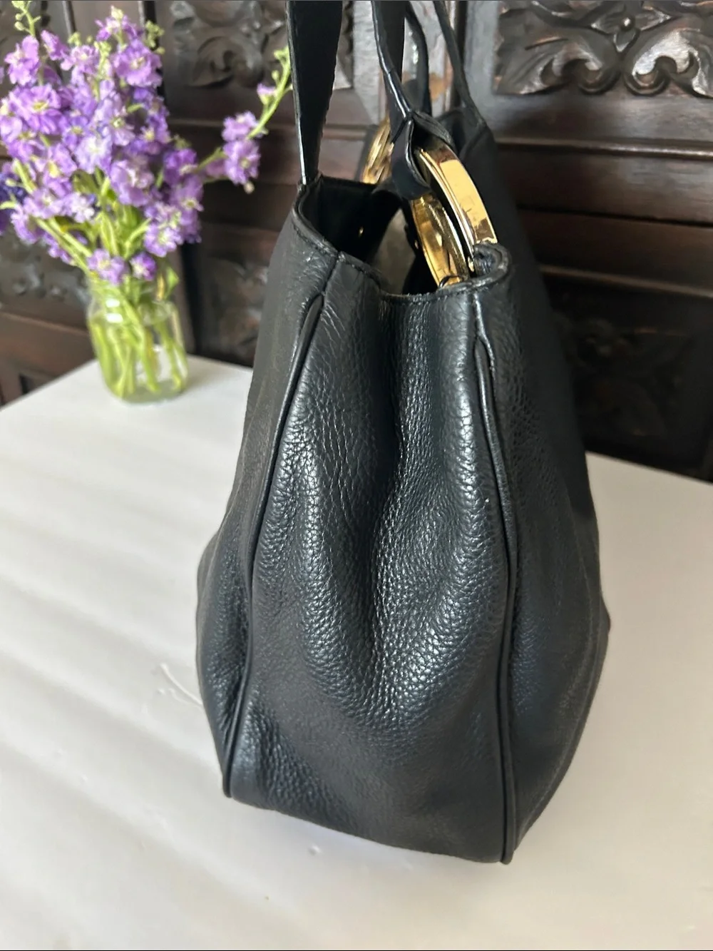 Michael Kors soft pebbled
